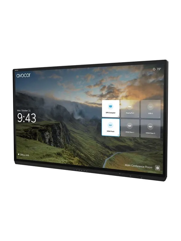 Avocor AVG-6560 G Series - 65" LED-backlit LCD display - 4K - for interactive communication
