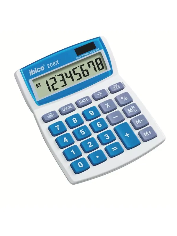 Ibico Bordsräknare 208X 8-siffror
