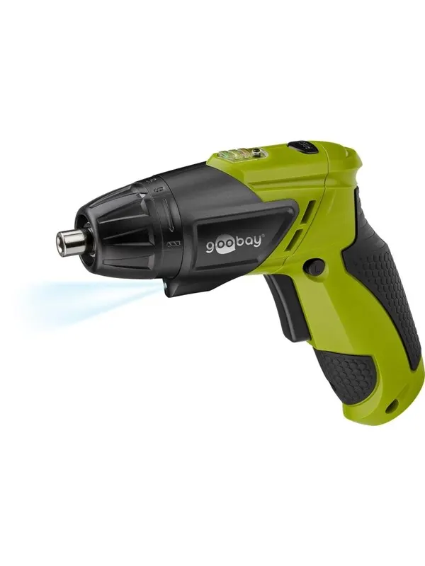 Goobay Professional cordless hand drill 3.6 V with LED light