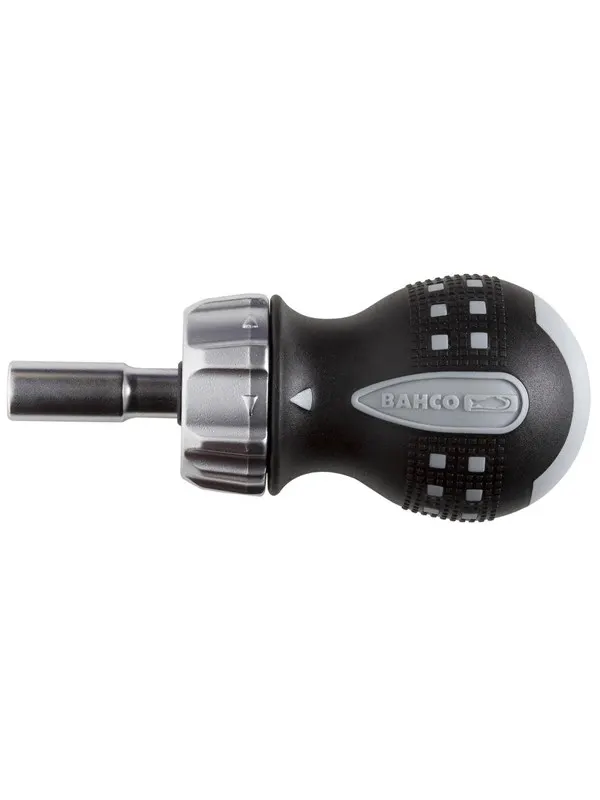 BAHCO Stubby ratcheting screwdr
