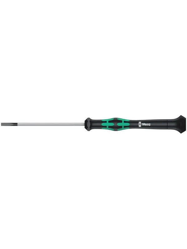 Wera 2035 screwdriver for slotted screws for electronic applicati