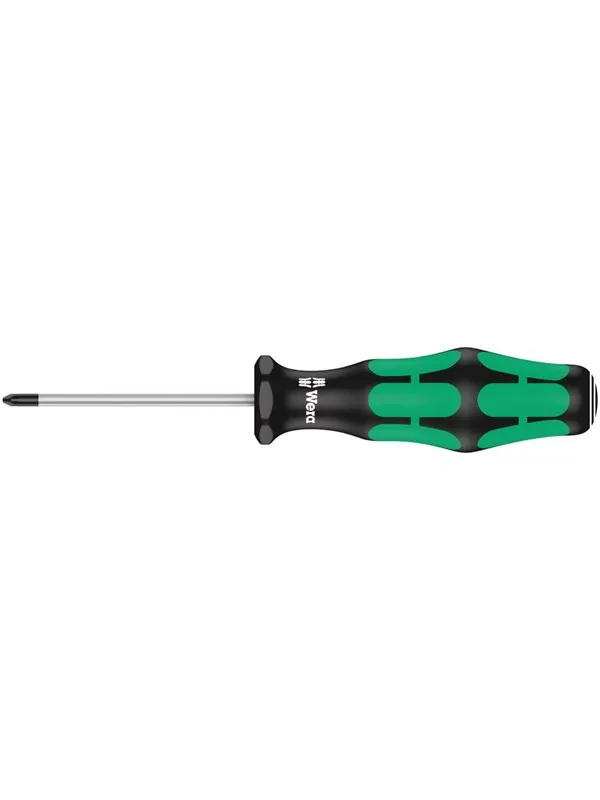 Wera 355 pz screwdriver for pozidriv screws pz 0 x 60 mm