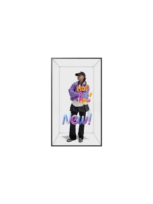 Samsung SM85HX-P SMHX Series - 85" Class (84.5" viewable) LED-backlit LCD display - 4K - for spatial signage