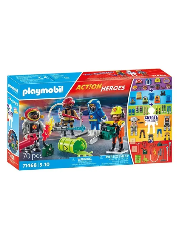 Playmobil Action - Action Heroes My Figures Brandweer - 71469