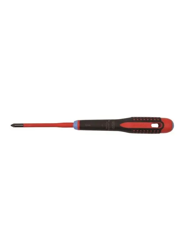 BAHCO 8810sl insulated ergo pozidriv screwdrivers with slim blades pz1x80