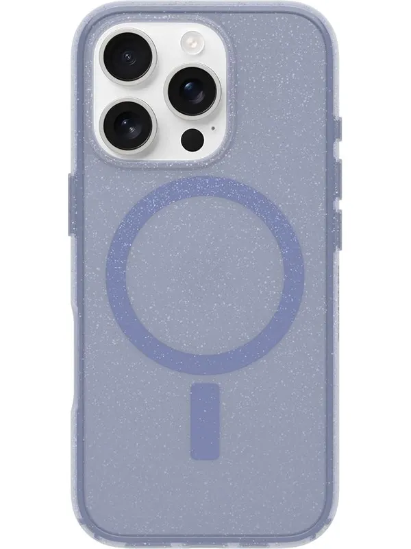 OtterBox Symmetry Clear MagSafe Apple iPhone 16 Pro Powder Daze - purple