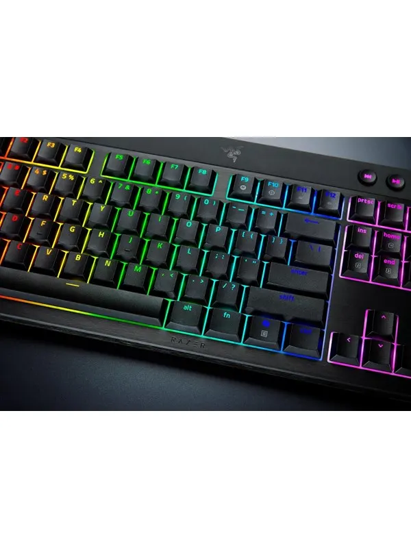 Razer BlackWidow V4 Low-Profile HyperSpeed - Gaming Tangentbord - Engelska (US) - Svart