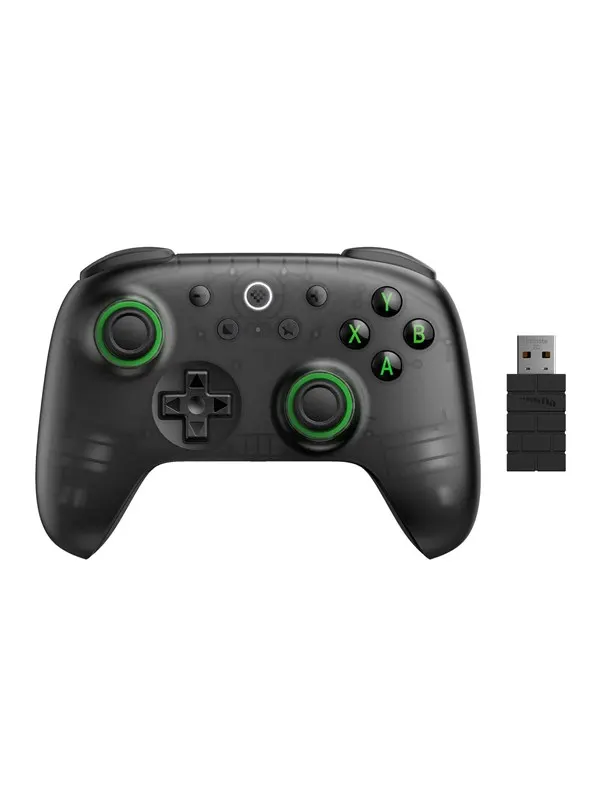 8BitDo Ultimate 2C 2.4G - Hall Effect - PC - Transparent Black - Wireless Controller - Android