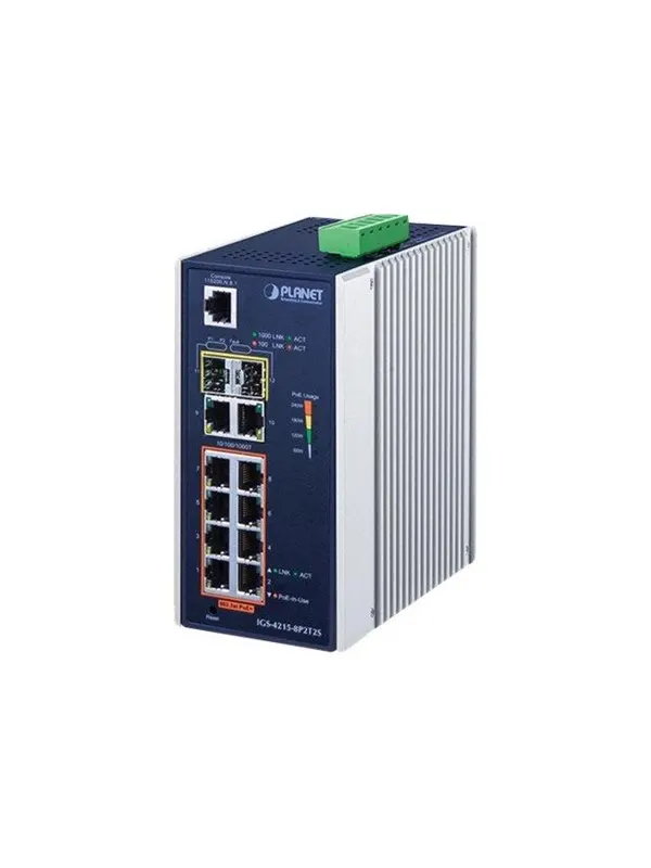 PLANET IGS-4215-8P2T2S - switch - Managed