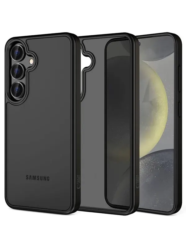 Tech-Protect MagMat Case for Samsung Galaxy S25 FE - matt black