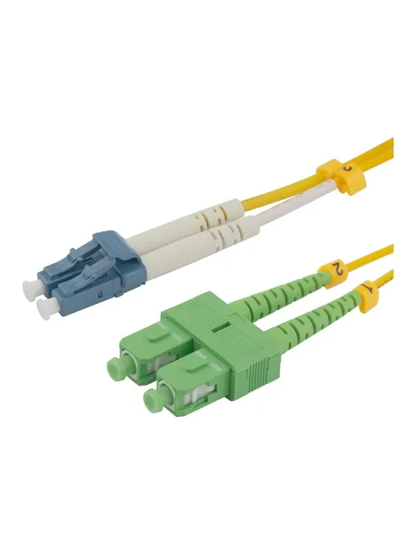 Deltaco patch cable - 0.5 m - yellow - Gul - 0.5m