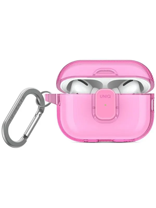 UNIQ Glase Pro Case for AirPods Pro 2 - Pink