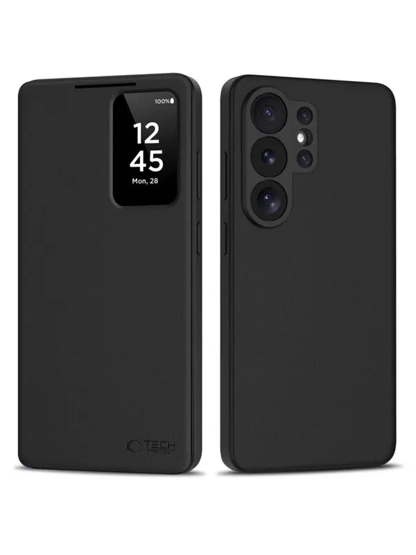 Tech-Protect Smart Wallet Case for Samsung Galaxy S26 Ultra - Black