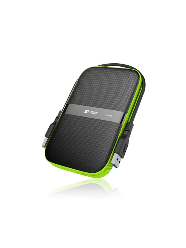Silicon Power Armor A60 - Extern Hårddisk - 2TB - Grön