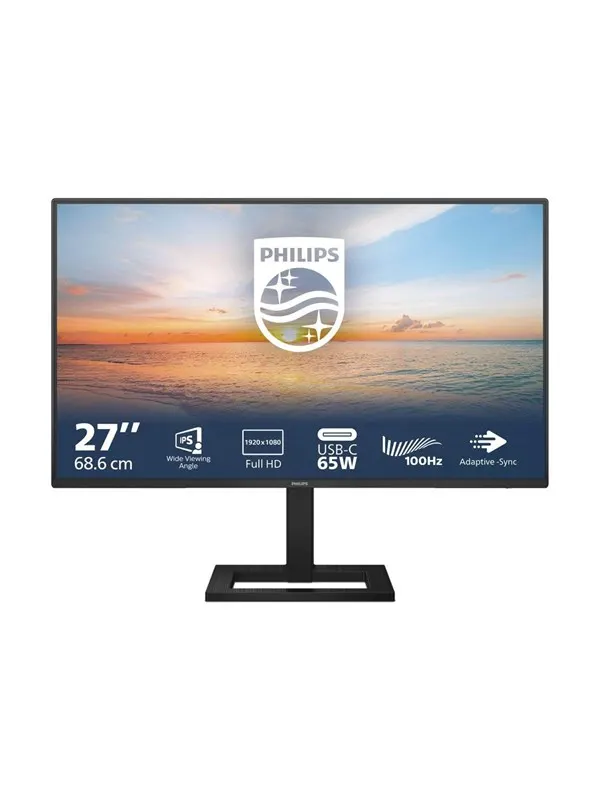 27" Philips 27E1N1300AE - 1920x1080 (FHD) - 100Hz - IPS