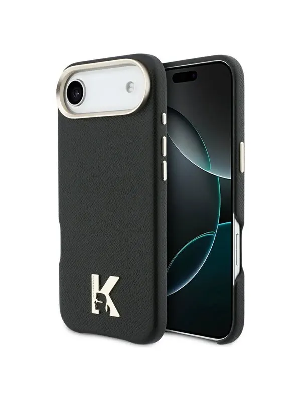 Karl Lagerfeld Karl Head Logo MagSafe Case for iPhone Air - Black