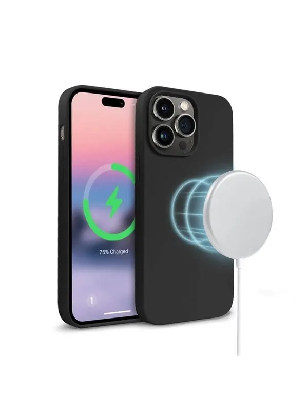 CRONG Color Cover Magnetic - iPhone 14 Pro Max MagSafe Case (Black)
