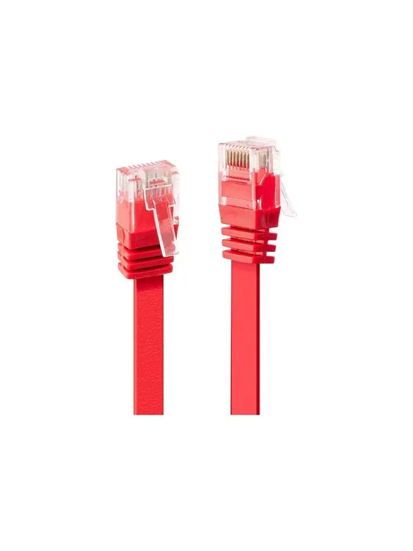 Lindy patch cable - 5 m - red - Röd - 5m
