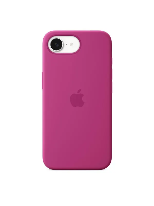 Apple iPhone 16e Silicone Case - Fuchsia
