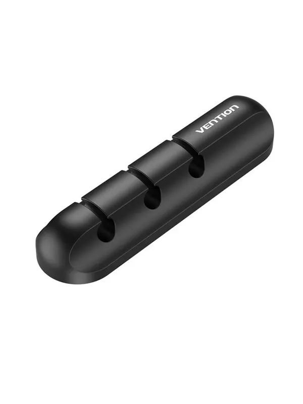Vention Cable Manager for Desktop Computers with 7 Ports Black