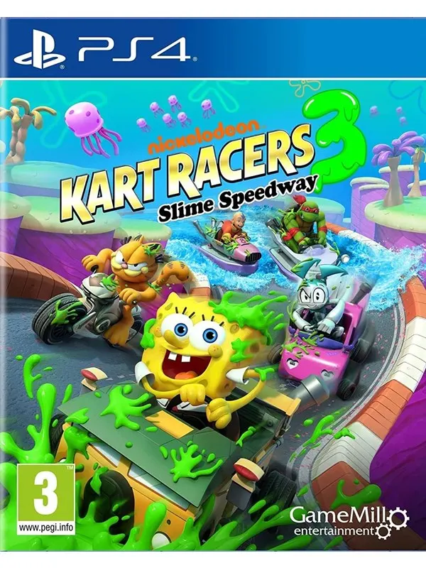 Nickelodeon Kart Racers 3: Slime Speedway - Sony PlayStation 4 - Racing