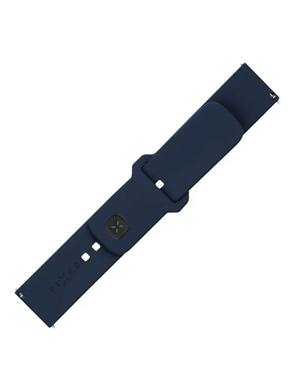 FIXED Silikonrem för Smartwatch Universal 22 mm Blå