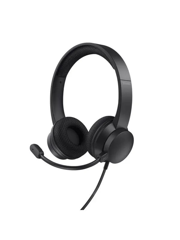 Trust Ayda USB-ENC (USB-A + USB-C) - Black
