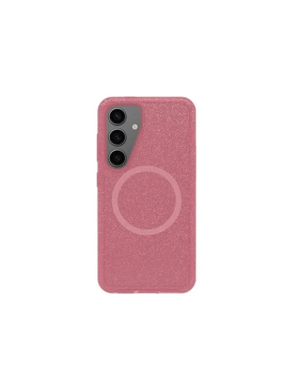 OtterBox Symmetry Clear Magnets Samsung Galaxy S25+ Thimbleberry - pink