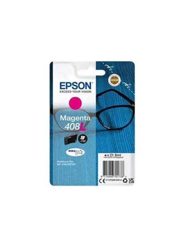 Epson 408L - magenta - original - ink cartridge