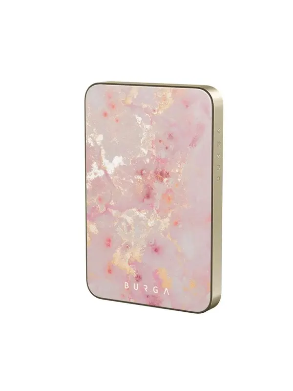 Burga Golden Coral - MagSafe Power Bank 5000 mAh Gold - 5000 mAh