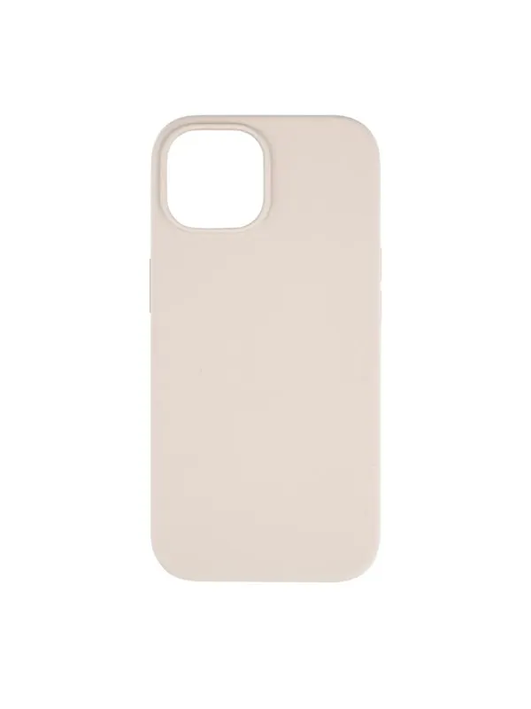 Pomologic CoverCase Silicone iPhone 15 Ivory W/Magsafe