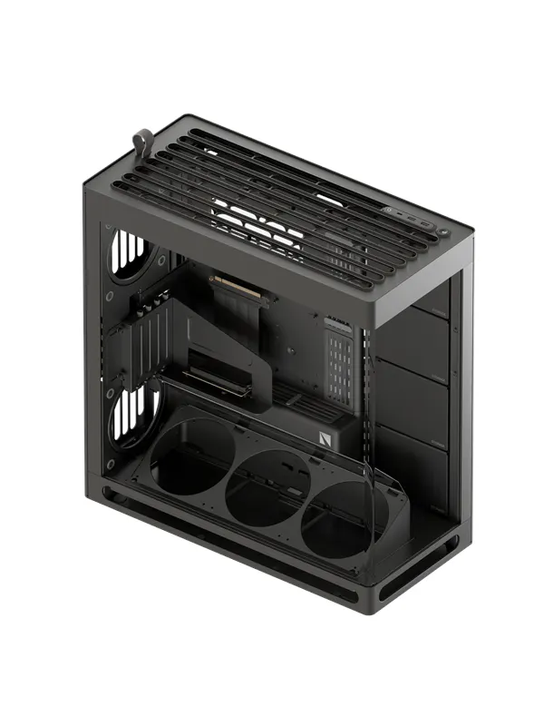 Havn HS 420 VGPU Black - Chassi - Miditower - Svart