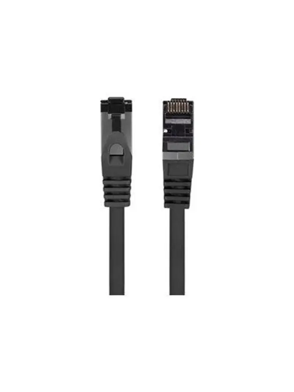Lanberg patch cable - 25 cm - black - Svart - 0.25m