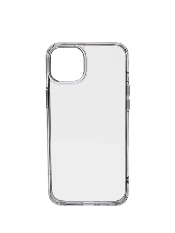 Pomologic Covercase Rugged for iPhone 15 Clear