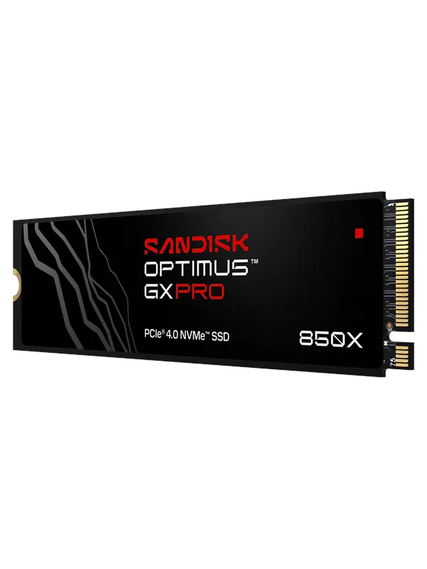 SANDISK Optimus GX PRO 850X SSD - 2TB - M.2 2280 - PCIe 4.0 - Utan värmespridare