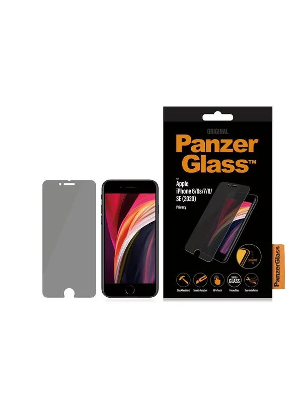PanzerGlass Privacy Screen Protector Apple iPhone SE (2020/2022) | 8 | 7 | 6 | 6s | Standard Fit