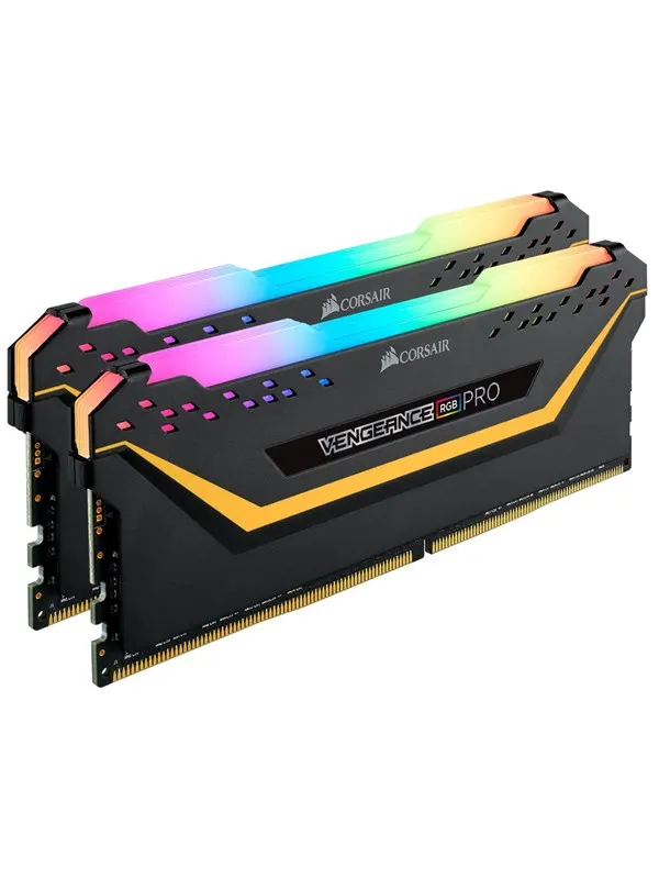 Corsair Vengeance RGB PRO DDR4-3200 - 16GB - CL16 - Dual Channel (2 pcs) - Intel XMP - Svart med RGB
