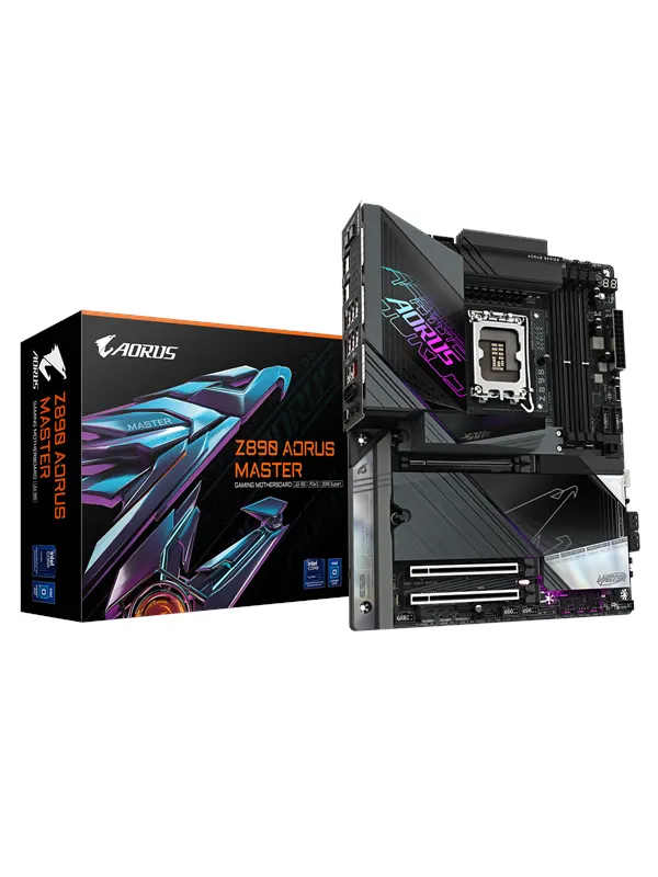 GIGABYTE Z890 AORUS MASTER Moderkort - Intel Z890 - Intel LGA1851 - DDR5 RAM - ATX