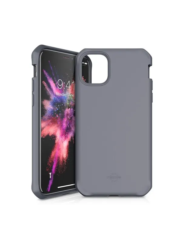 ITSKINS SPECTRUM SOLID cover for iPhone 11 Pro Max / XS Max®. Grey