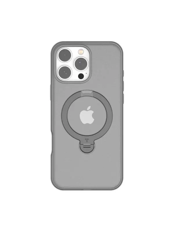 Torras Ostand Spin Case for iPhone 16 Pro (Gray)