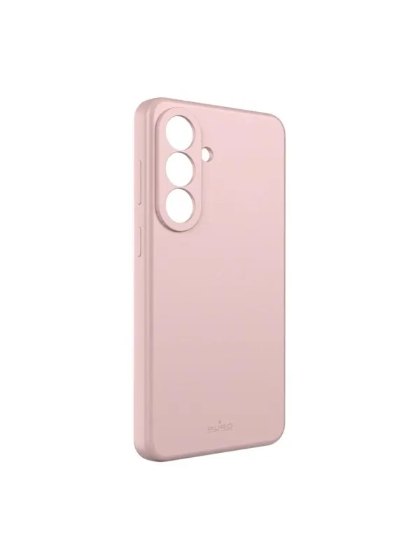 Puro ICON MAG Protective Case for Samsung Galaxy S26 Plus Silicone MagSafe Compatible - Pink