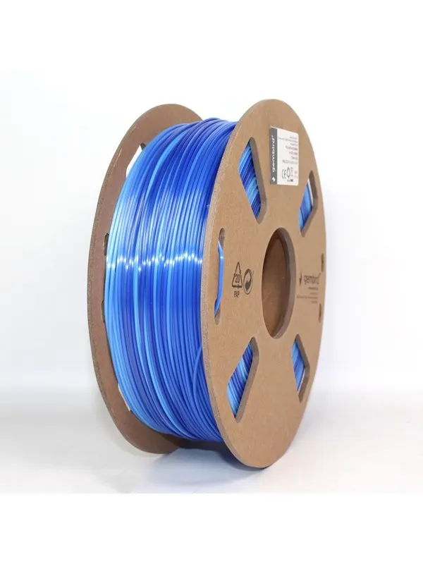 Gembird Silk PLA filament - Isblå - 1.75mm ø - 1 kg
