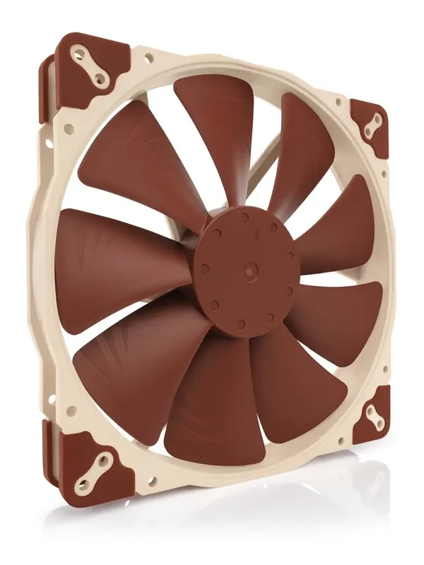 Noctua NF-A20 5V PWM - Chassi fläkt - 200mm - Brun - 18 dBA