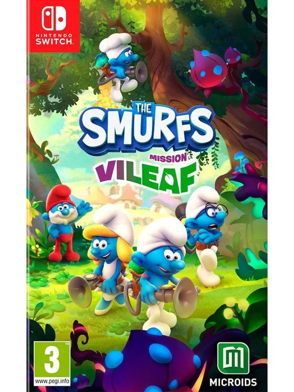 The Smurfs: Mission ViLeaf - Nintendo Switch - Plattformsspelare