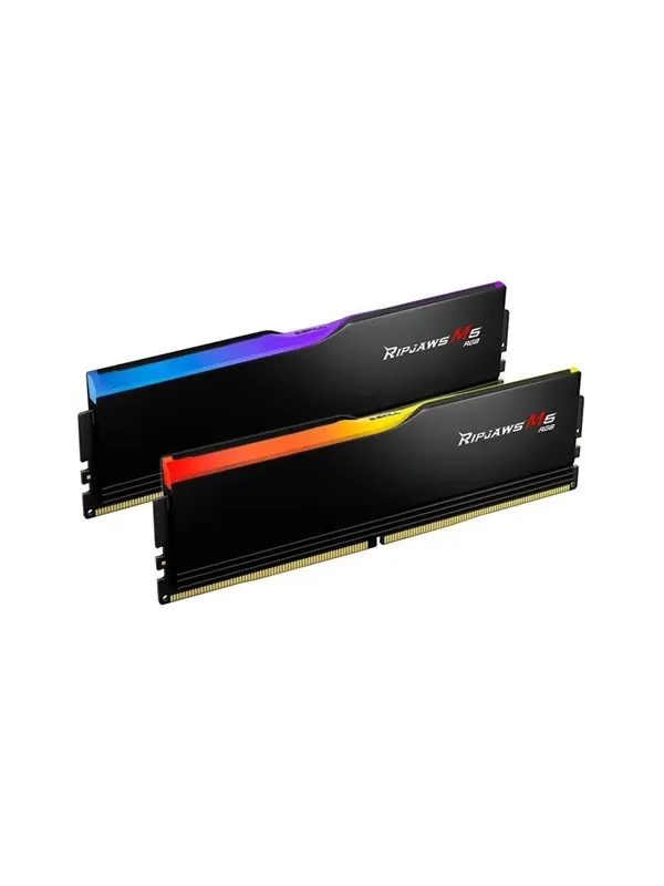 G.Skill Ripjaws M5 RGB DDR5-6000 - 32GB - CL36 - Dual Channel (2 pcs) - Intel XMP - Svart med RGB