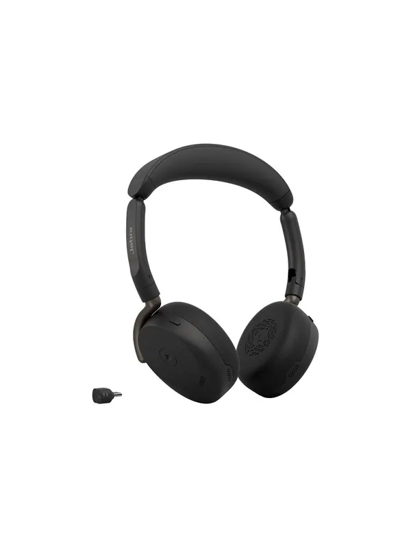 Jabra Evolve3 65 Flex MS - USB-C with Dongle - Black