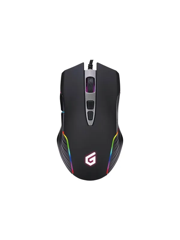 Conceptronic DJEBBEL - mouse - USB - black - Mouse - Optic - 7 knappar - Svart