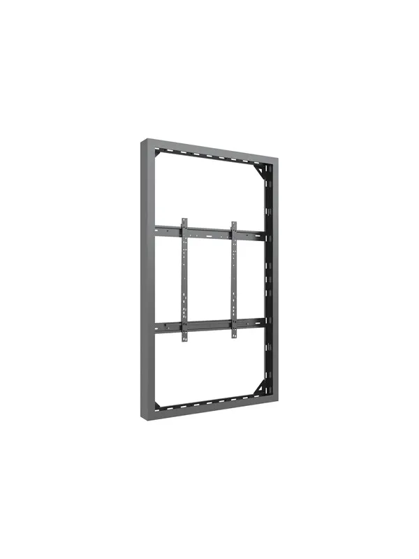 Multibrackets M Pro Series enclosure - Large - for LCD display - high brightness - black RAL 9005 - Max 50 kg - recommended for 75"