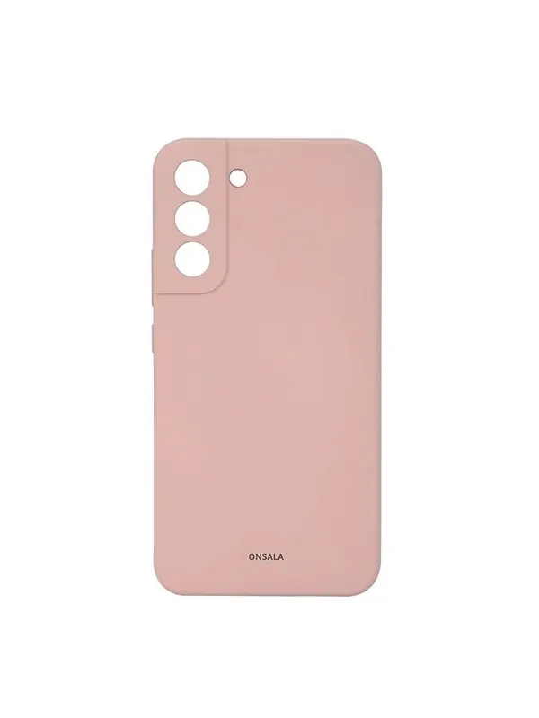 ONSALA Phone Case Silicone Sand Pink - Samsung S22