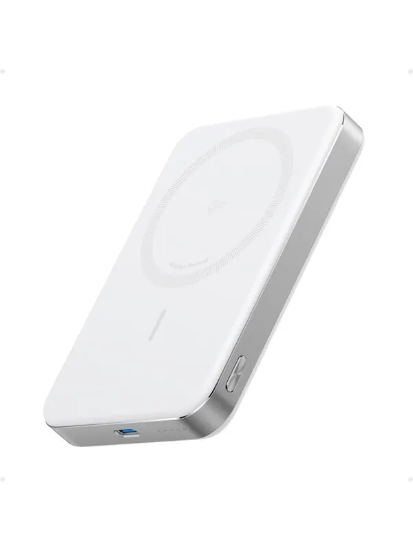 Anker MagGo Power Bank (10K Slim) - White - 10000 mAh